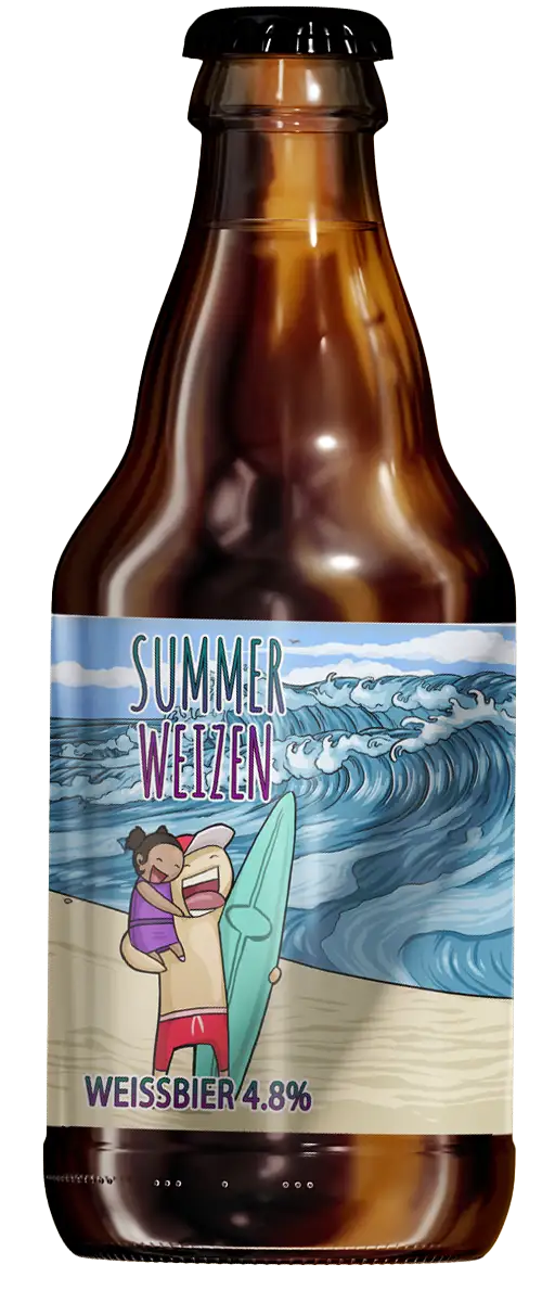 summer weizen bottle