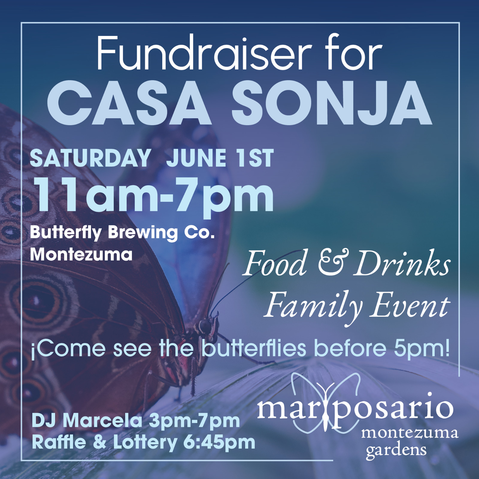 Fundraiser for CASA SONJA